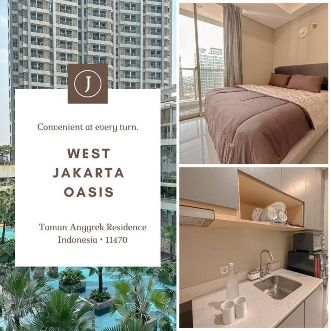 Studio, West Jakarta Oasis, Netflix, Pool, Mall Apartment Exterior photo